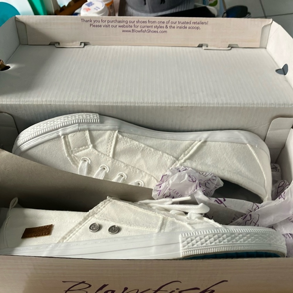 Blowfish Women's White Sneakers